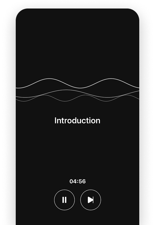 Affirmable app screen